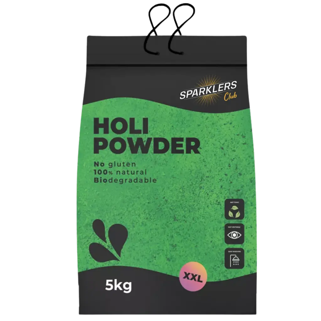 Holi-poeder GROEN - Zak van 5 kg