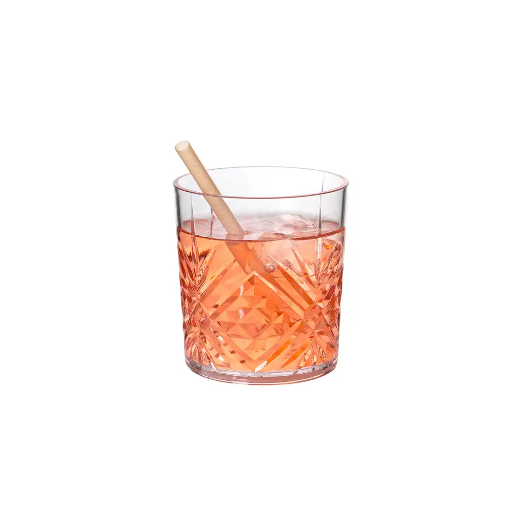 CAÏPI COCKTAIL-rietje van plantaardige vezels, 15 cm, ø 8 mm – Herbruikbaar en voedselveilig gecertificeerd – Zakje van 250 stuks