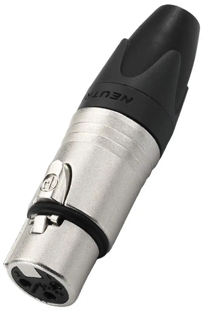 XLR-vrouwelijke connector, 3-polig - Merk Neutrik®