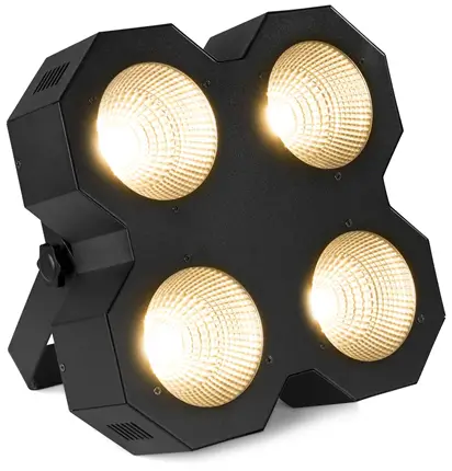 Podiumspot met 4 x 50 W COB-LED, warm wit - SB400 - beamZ