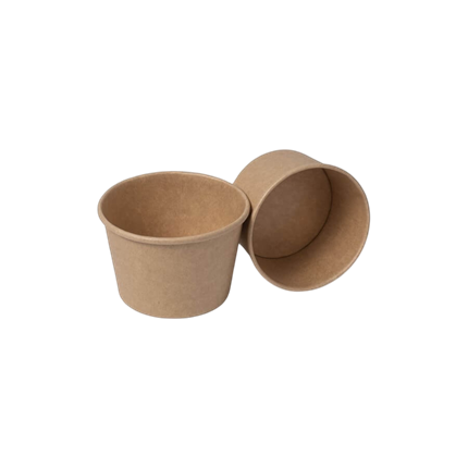 Kartonnen ijsbakje van kraftpapier - 36 cl (12 oz) - Set van 50 stuks