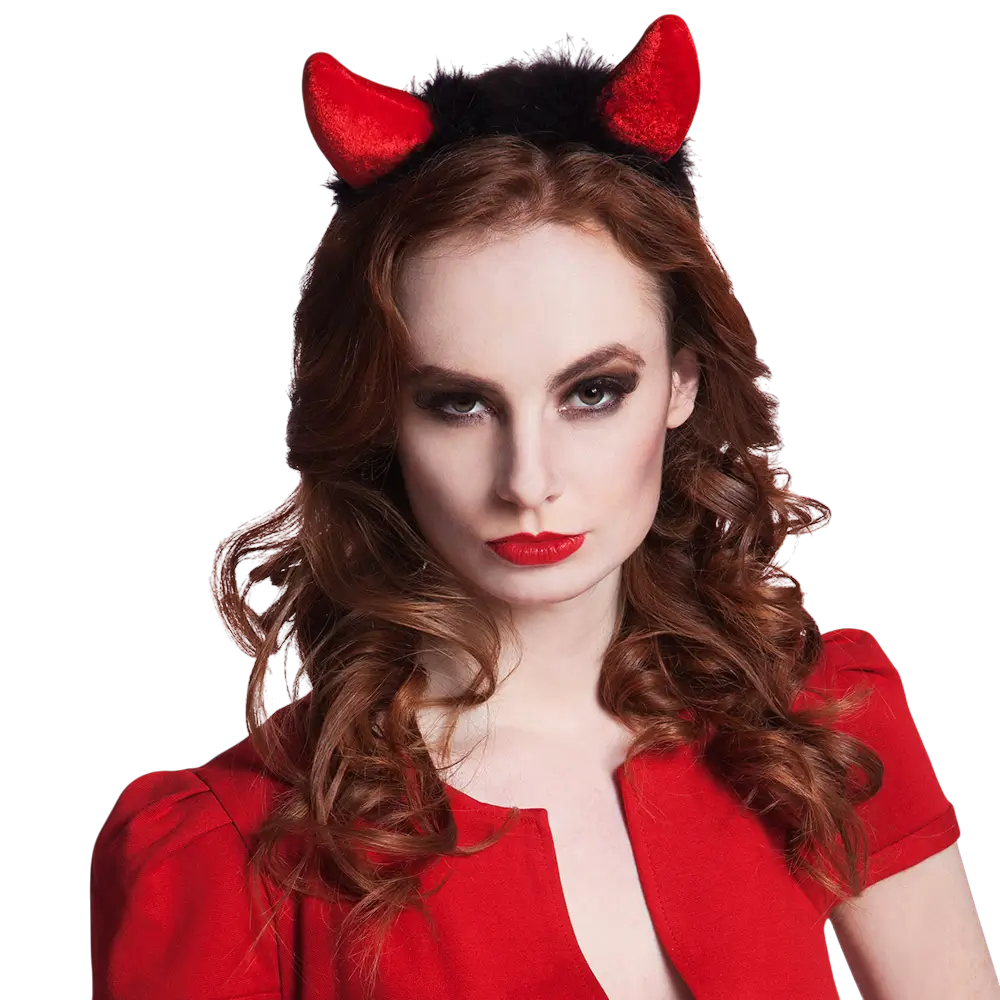 Hoornvormige hoofdband – Halloween-accessoire