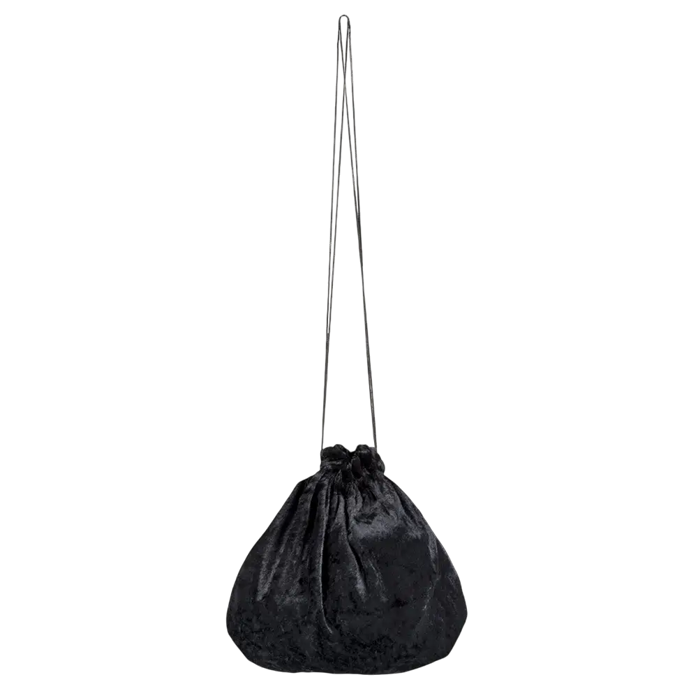 Zwarte piratentas 24 x 25 cm – Kostuumtas