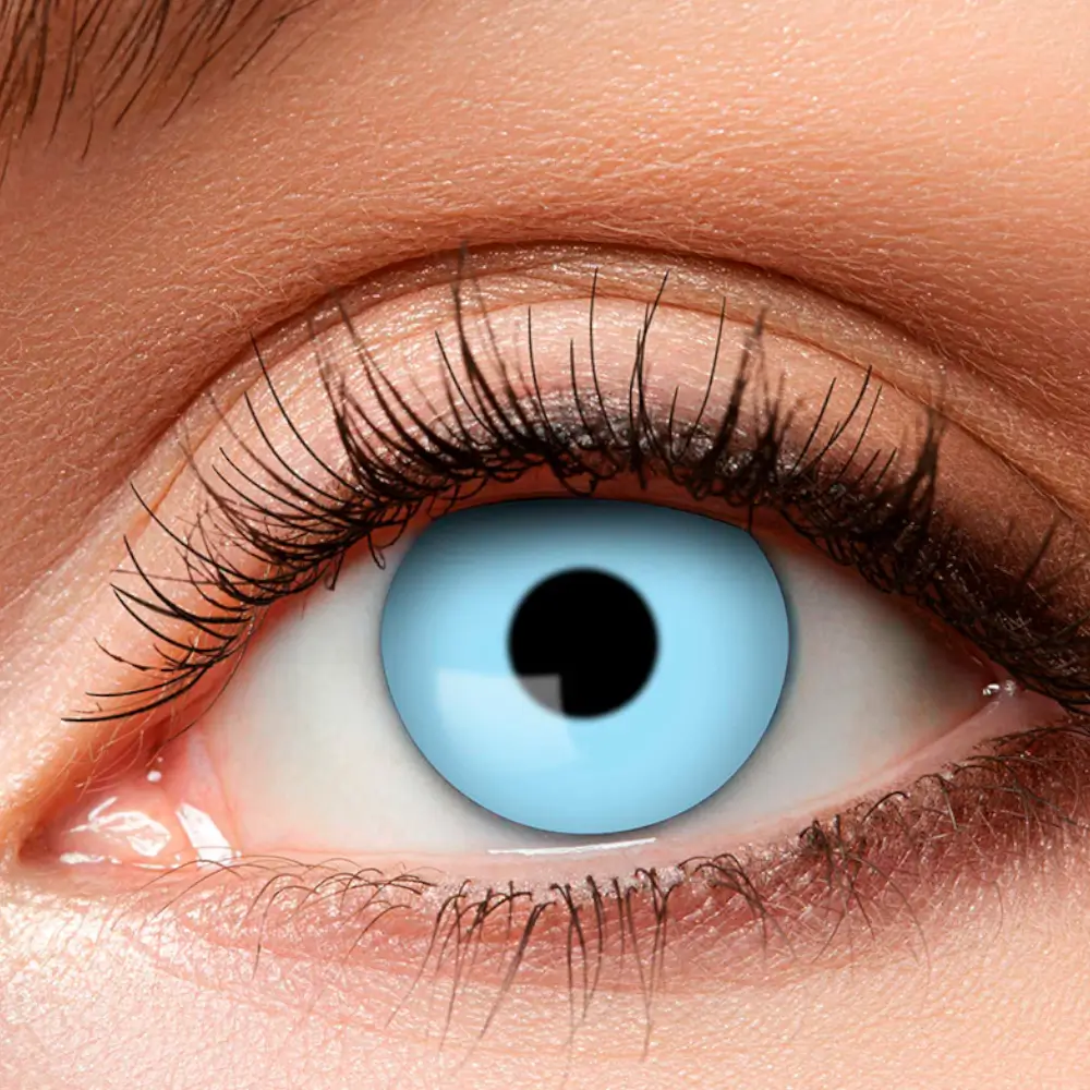 Blauwe weerwolf-contactlenzen – Halloween-contactlenzen