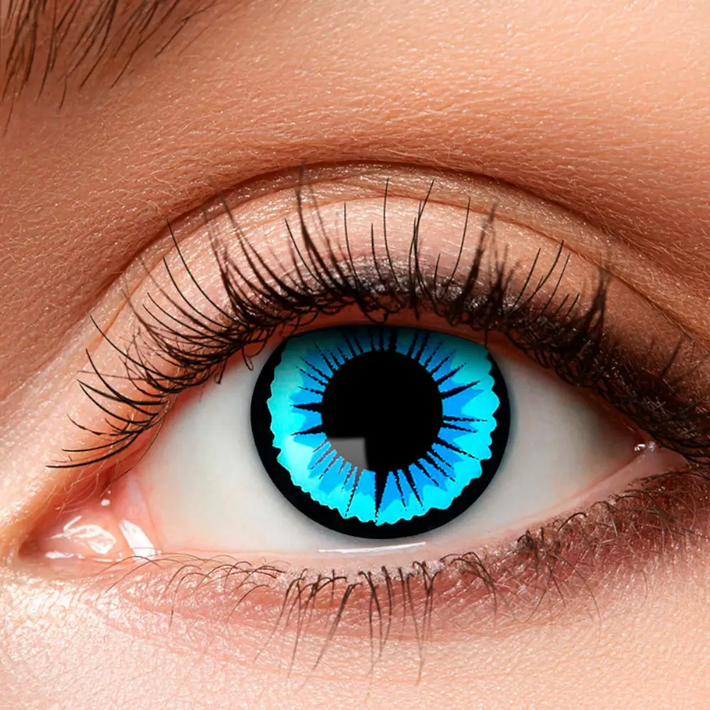 Lichtblauwe engelenlenzen – Fantasie-contactlenzen