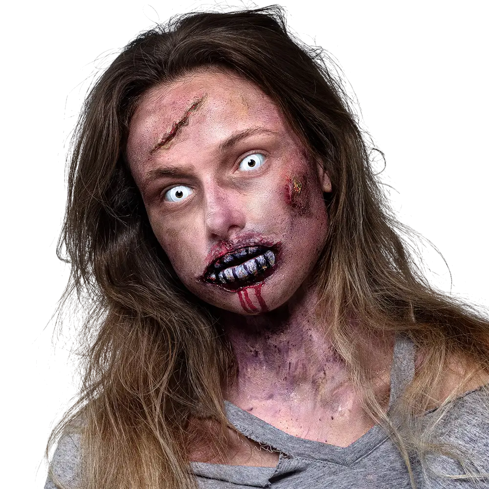 Zombie-contactlenzen voor witte ogen – Halloween-contactlenzen