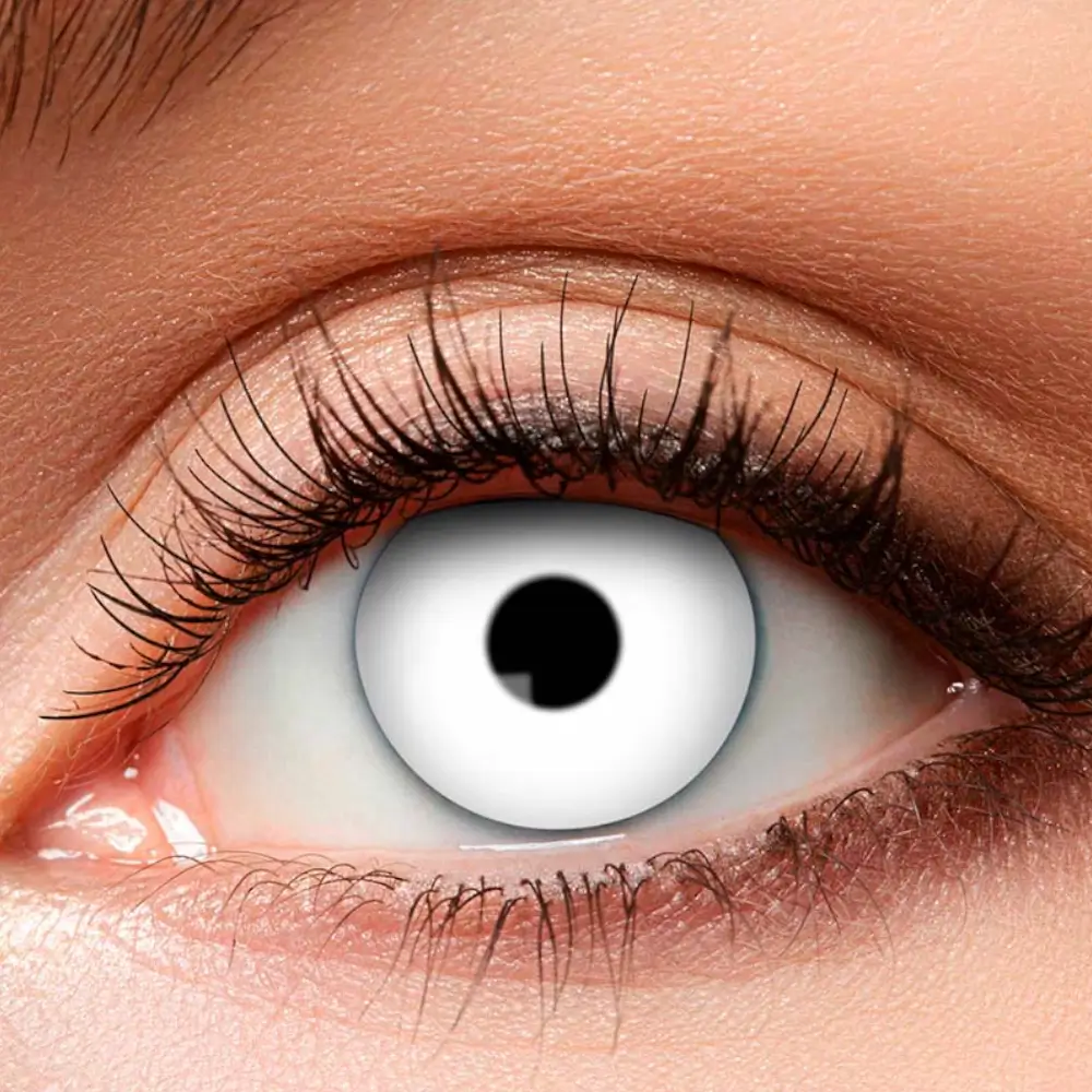 Zombie-contactlenzen voor witte ogen – Halloween-contactlenzen