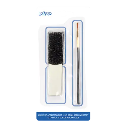 Set met make-upkwast en -spons – Halloween-accessoires