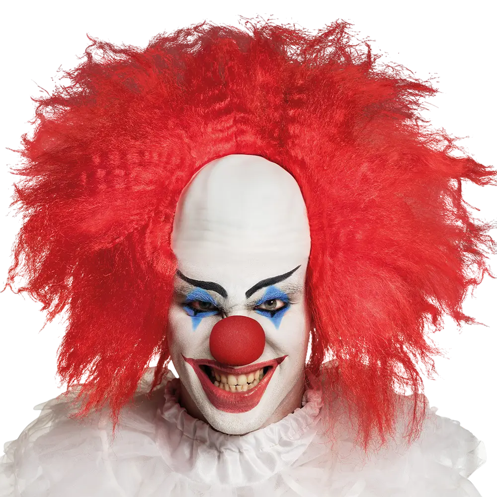 Make-upset voor een griezelclown – Neus, make-up en sponsje