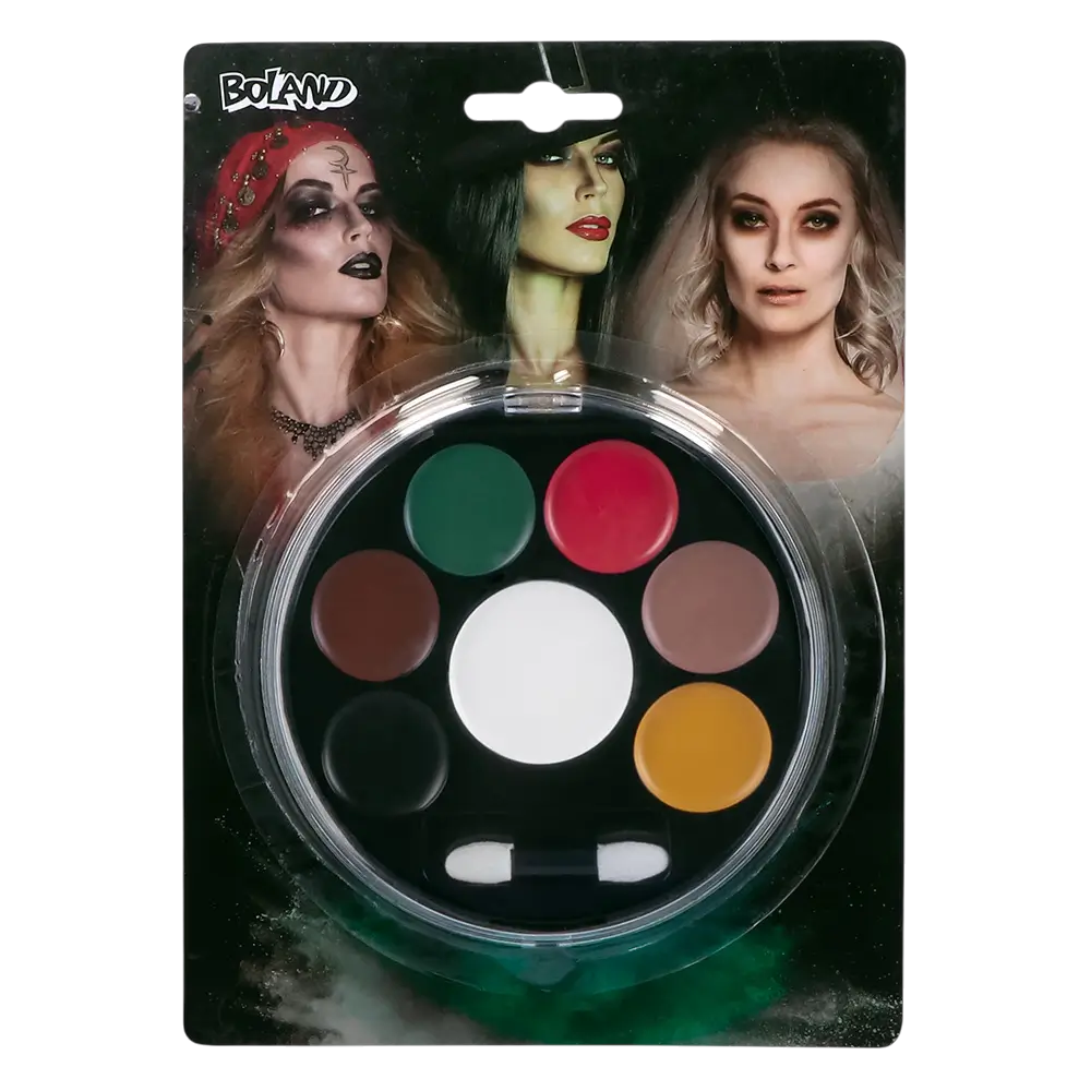 Halloween-make-uppalet – Make-upset voor het gezicht