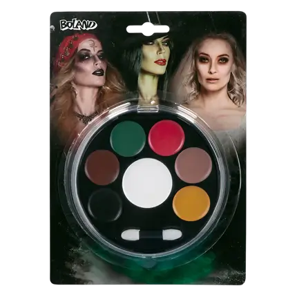 Halloween-make-uppalet – Make-upset voor het gezicht