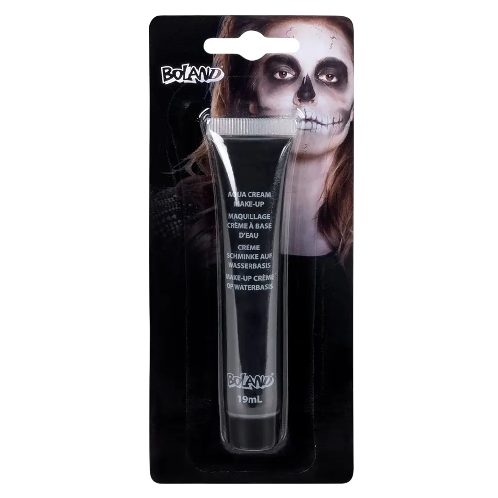 Zwarte make-up op waterbasis voor Halloween, 19 ml