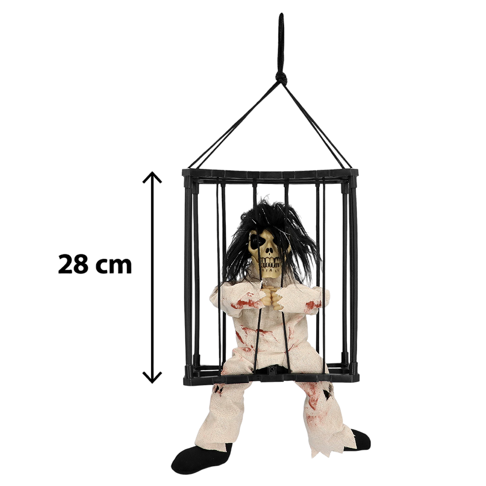 Hangend spookfiguur 28 x 23 x 9,5 cm – Halloween-decoratie