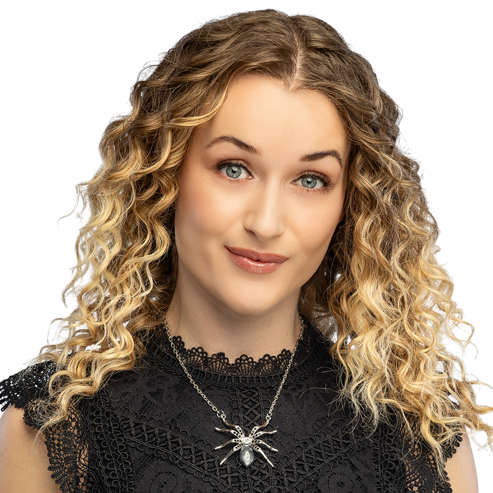 Black Widow-spinnenketting – Halloween-sieraad