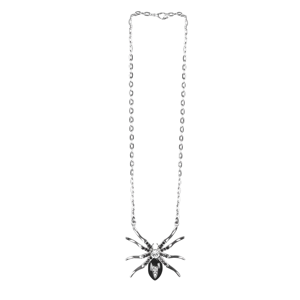 Black Widow-spinnenketting – Halloween-sieraad