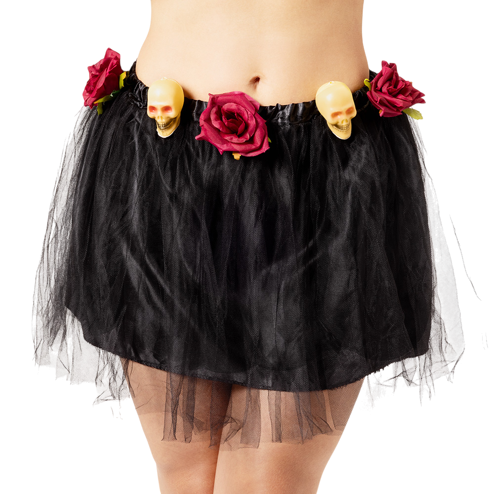 Zwarte tutu met doodskop – Día de los Muertos – Dag van de Doden