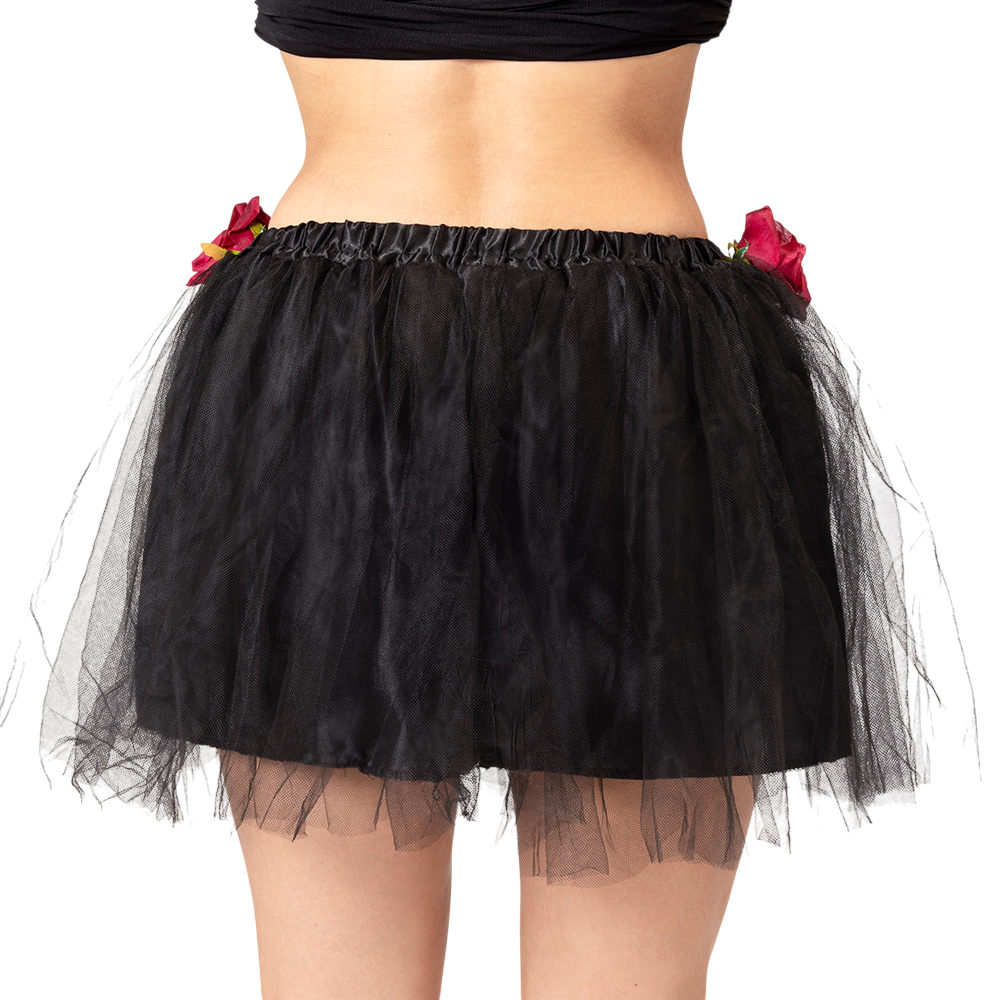 Zwarte tutu met doodskop – Día de los Muertos – Dag van de Doden
