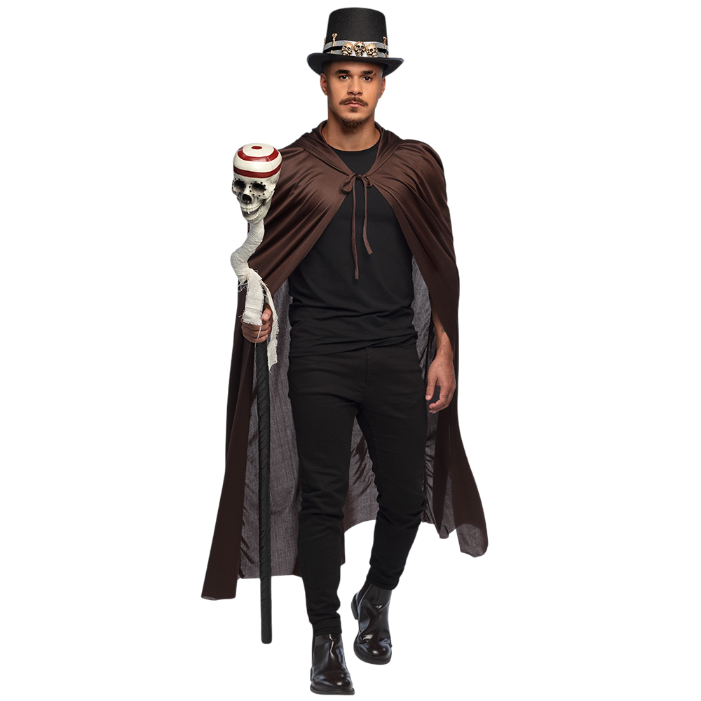Halloween-hoed met doodskop – Kostuum