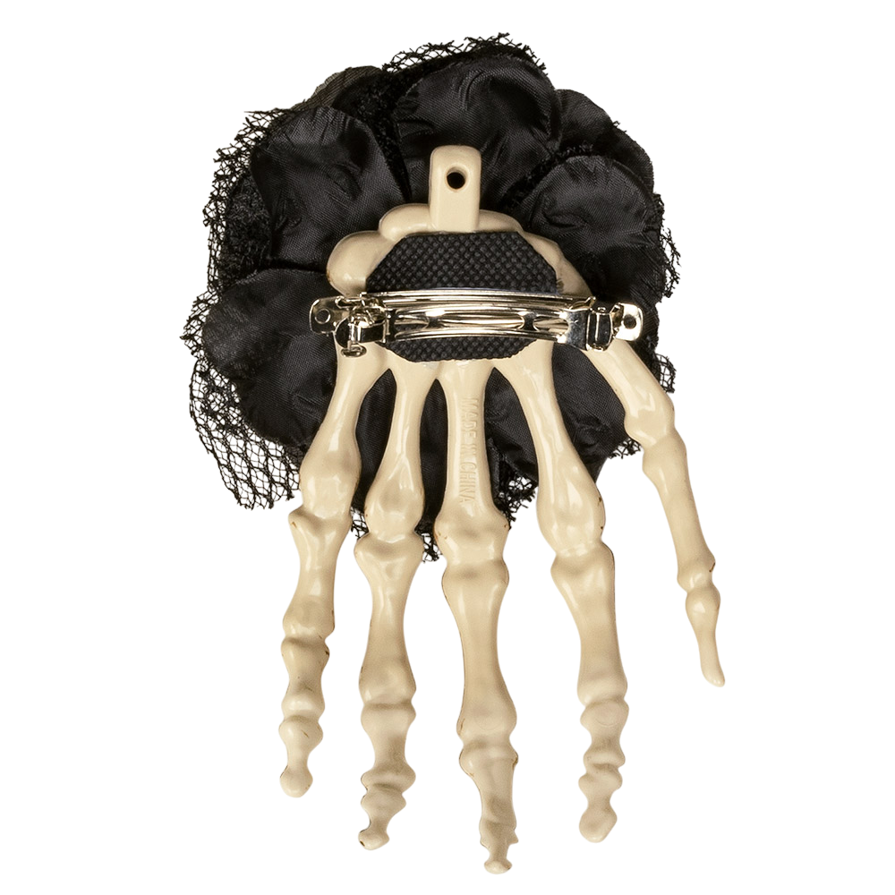 Haarspeld ‘Skelethand’ – Halloween-haaraccessoire
