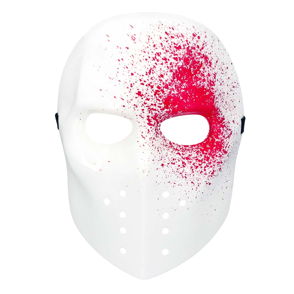 Bloederig moordmasker – Halloween-horrormasker