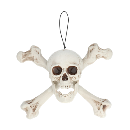 Reusachtige doodskop 37 x 31 x 15 cm – Halloween-decoratie