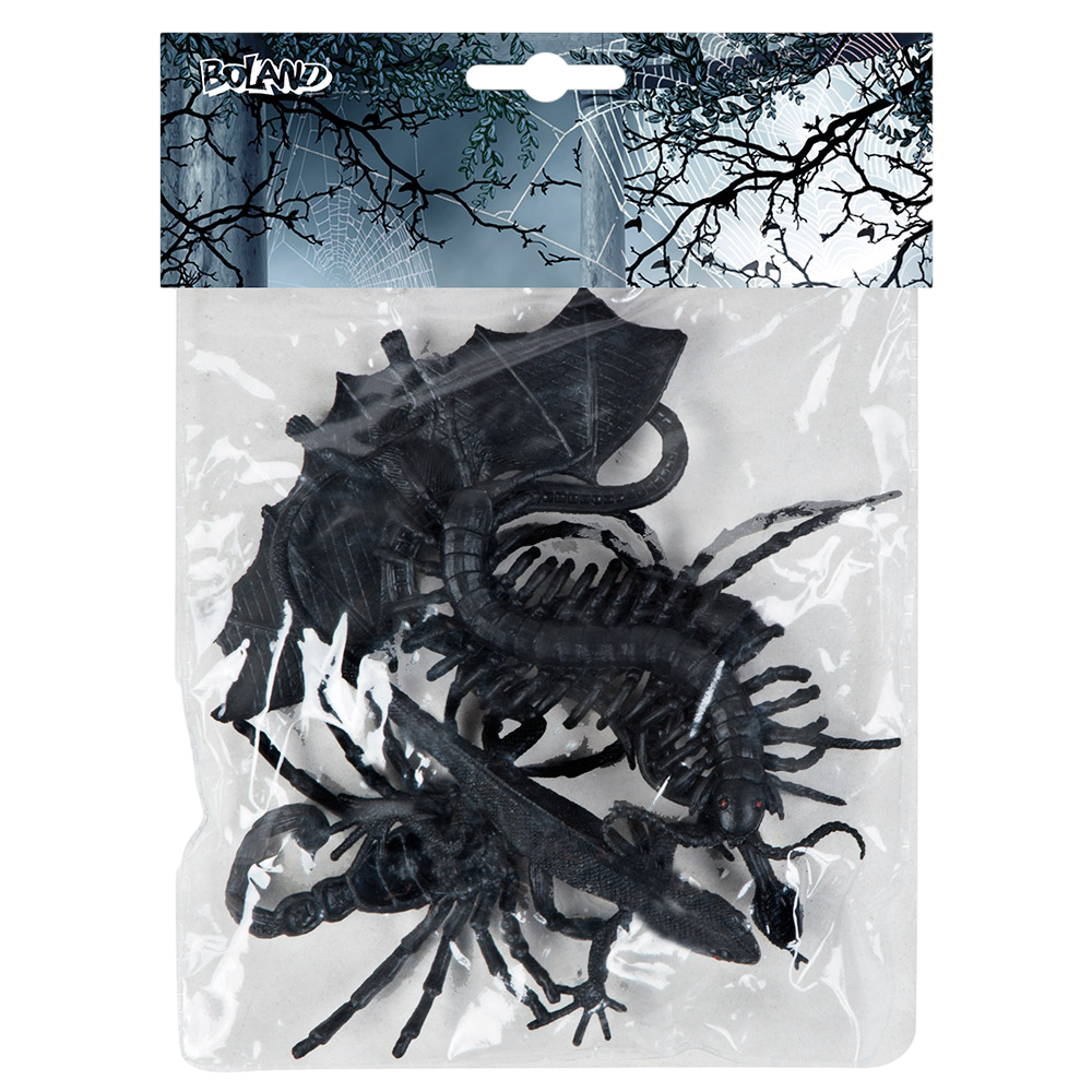 Set van 6 griezelige figuurtjes – Halloween-decoratie