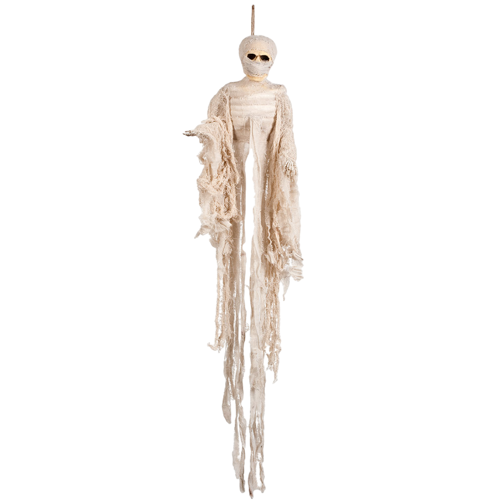 Hangende mummie met skelet, 100 cm – Halloween-decoratie