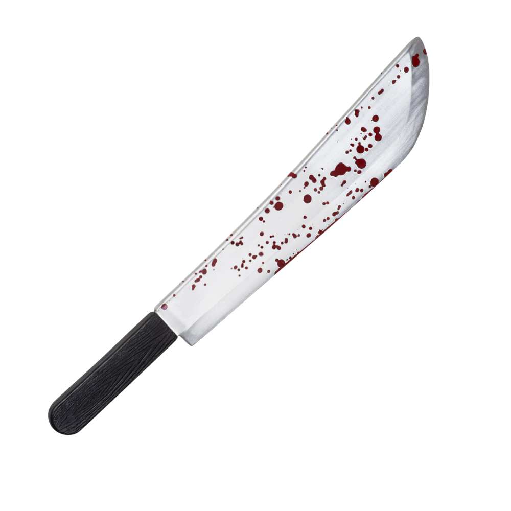 Horror-machete 53 cm – Accessoire voor Halloween-kostuums
