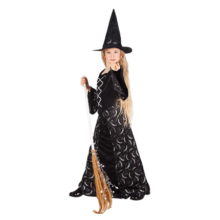 Heksenkostuum voor meisjes van 4-6 jaar – Halloween-kostuum