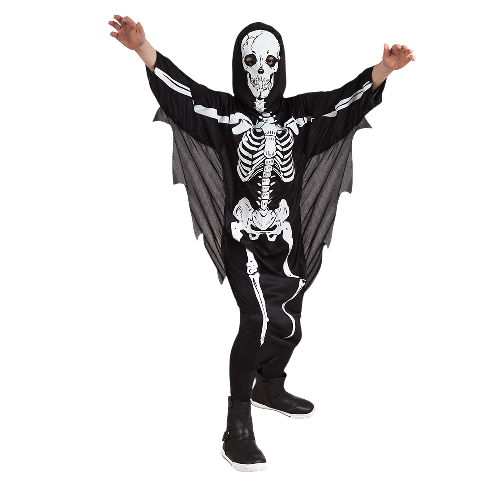 Eng skeletkostuum voor kinderen van 7-9 jaar – Halloween