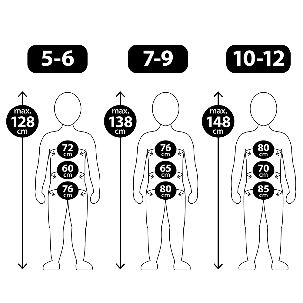 Zombie-politieagent-kostuum voor kinderen van 7-9 jaar – Halloween