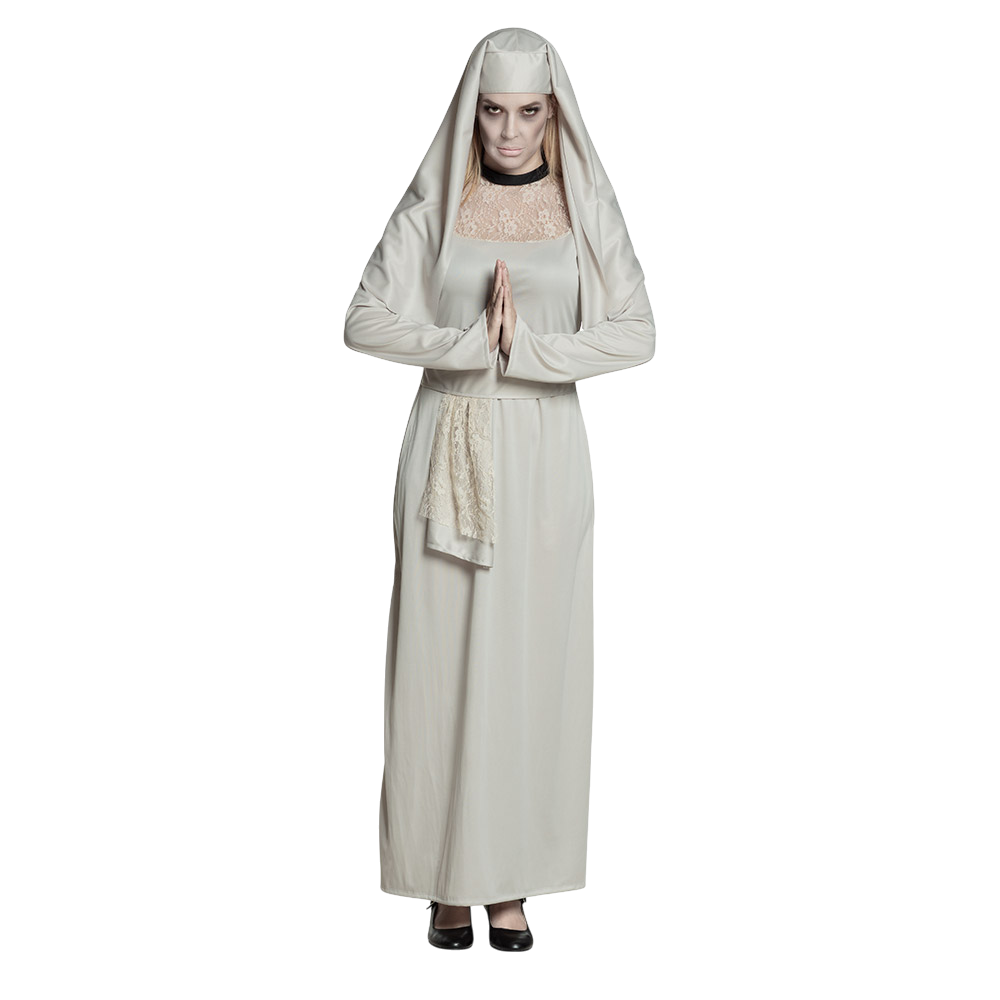 Verkleedkostuum Spooknon voor dames maat 36/38 – Halloween
