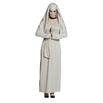 Verkleedkostuum Spooknon voor dames maat 36/38 – Halloween