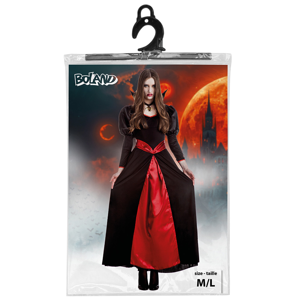 Vampierkostuum voor dames M/L – Halloween