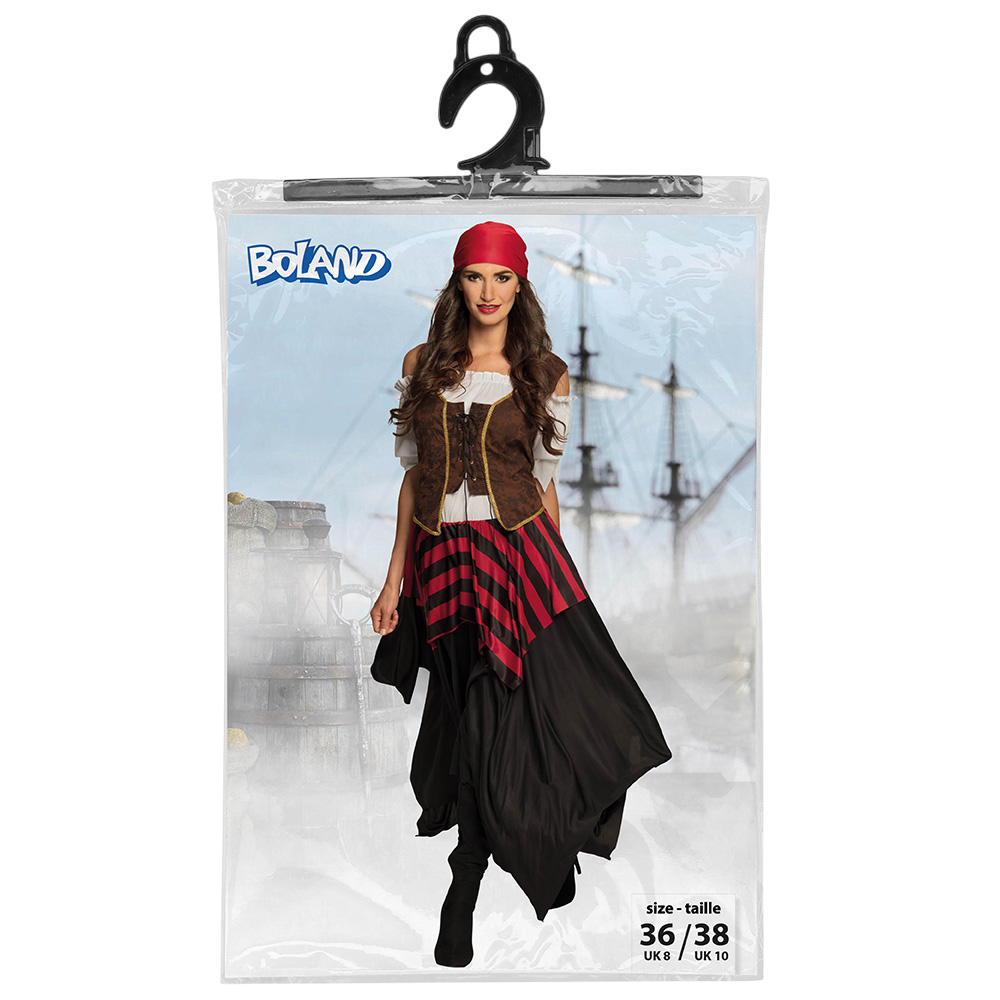Piratenkostuum voor dames maat 36/38 – Halloween