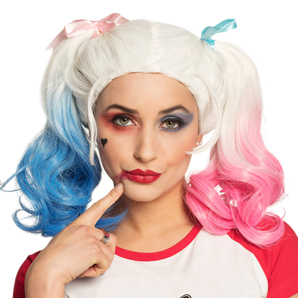 Pruik van de Kwaadaardige Nar – Halloween-kostuum