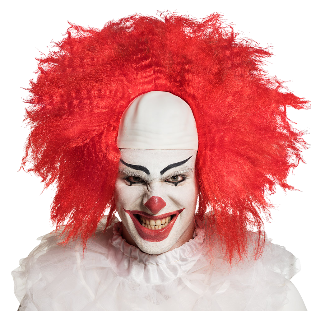 Horrorclownpruik – Halloween-kostuum