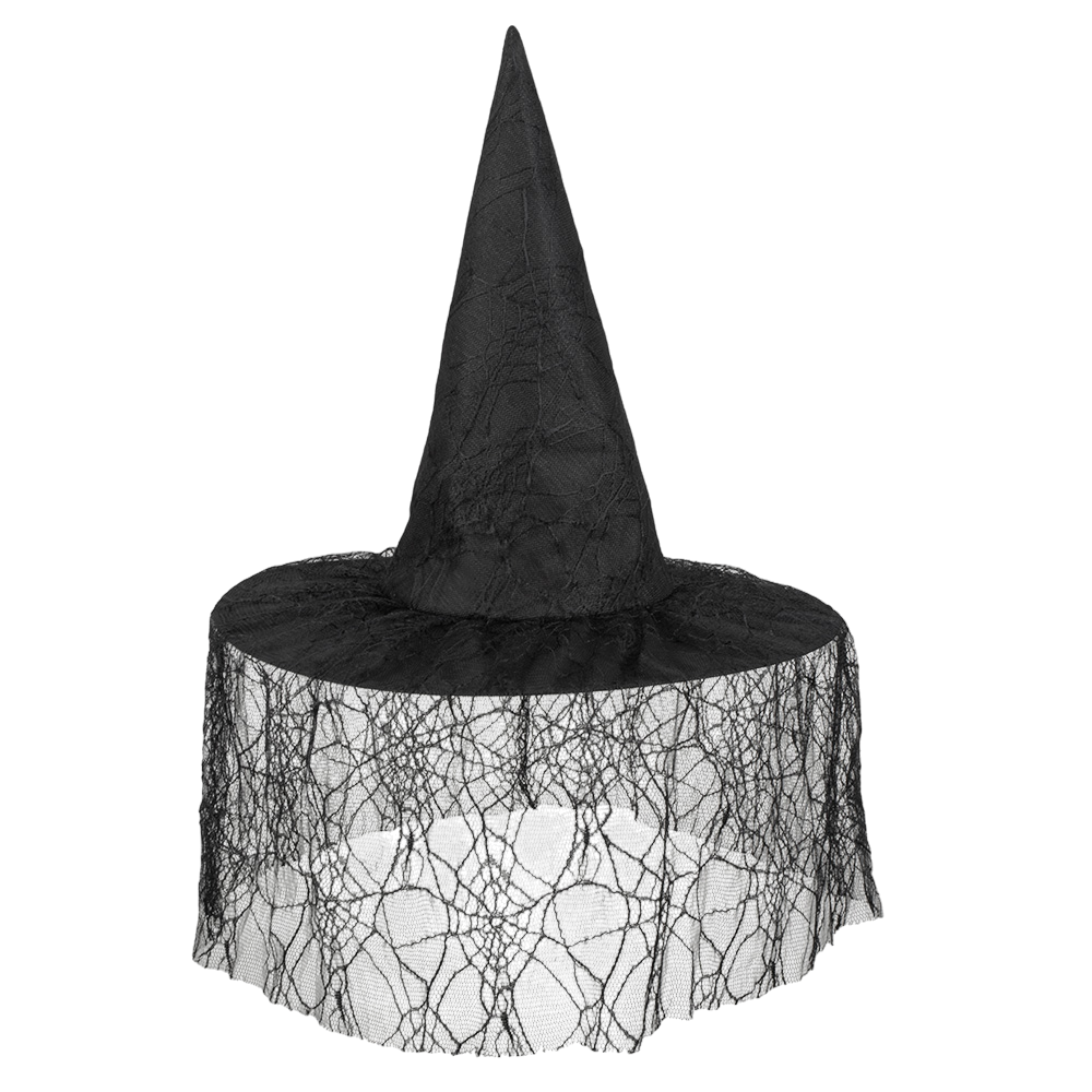Zwarte heksenhoed – Halloween-kostuum