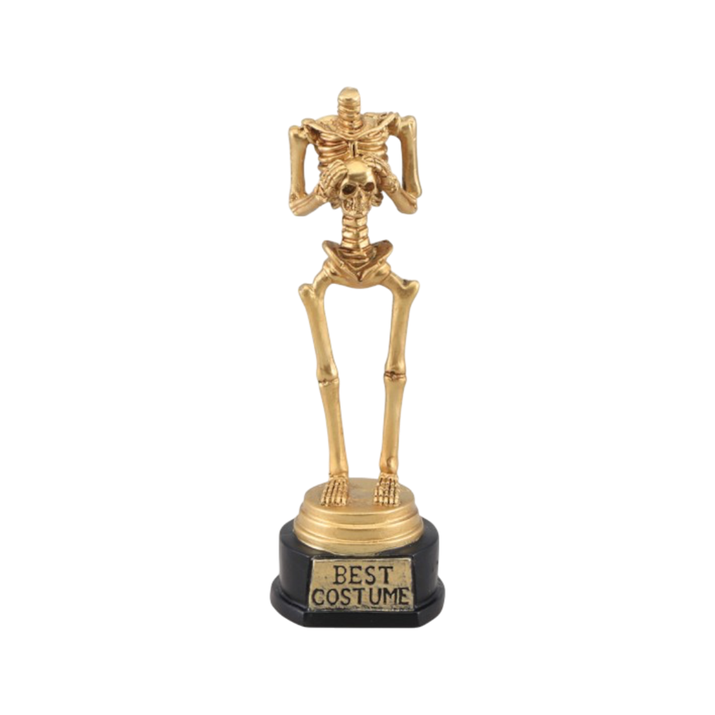Skelet-trofee 18 cm – Halloween-prijs