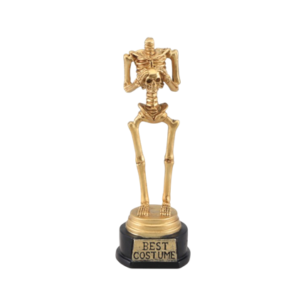 Skelet-trofee 18 cm – Halloween-prijs