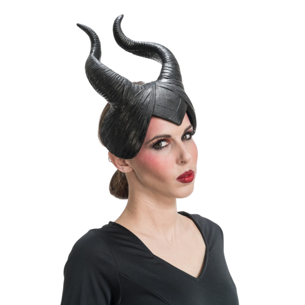 Kwaadaardige hoorns van latex 20 x 29 cm – Halloween-accessoire