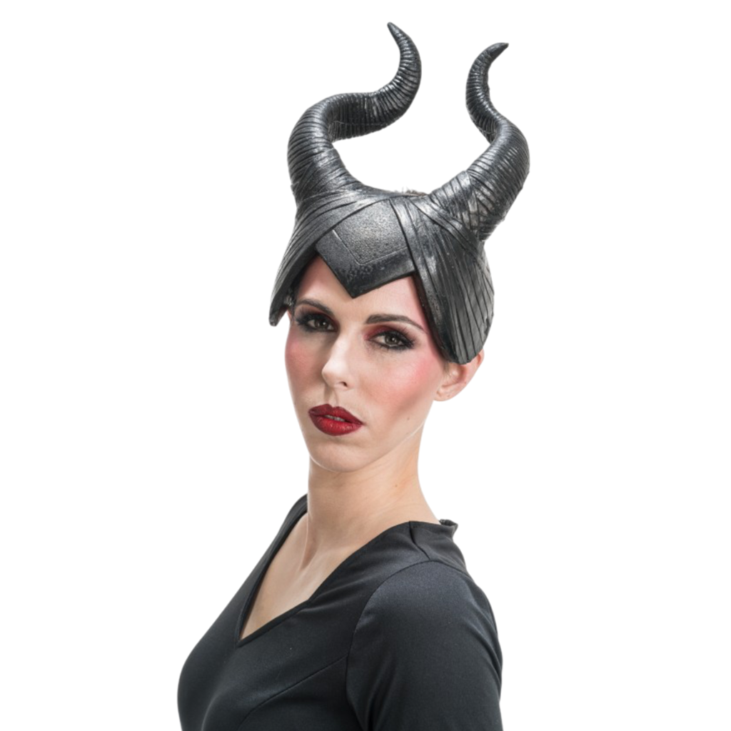 Kwaadaardige hoorns van latex 20 x 29 cm – Halloween-accessoire