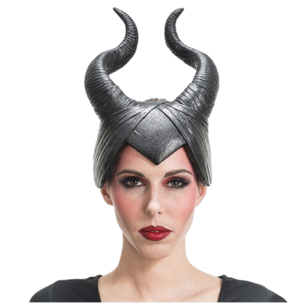 Kwaadaardige hoorns van latex 20 x 29 cm – Halloween-accessoire