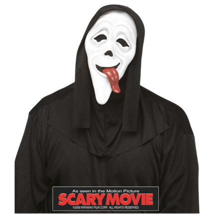 Scary Movie Wazzup-masker – Halloween-kostuum
