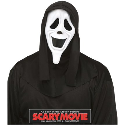 Scary Movie Smiley-masker – Halloween-kostuum