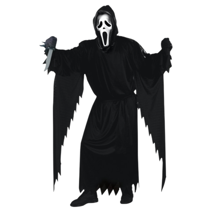 Ghost Face-decoratieset, 3-delig, 180 cm – Halloween