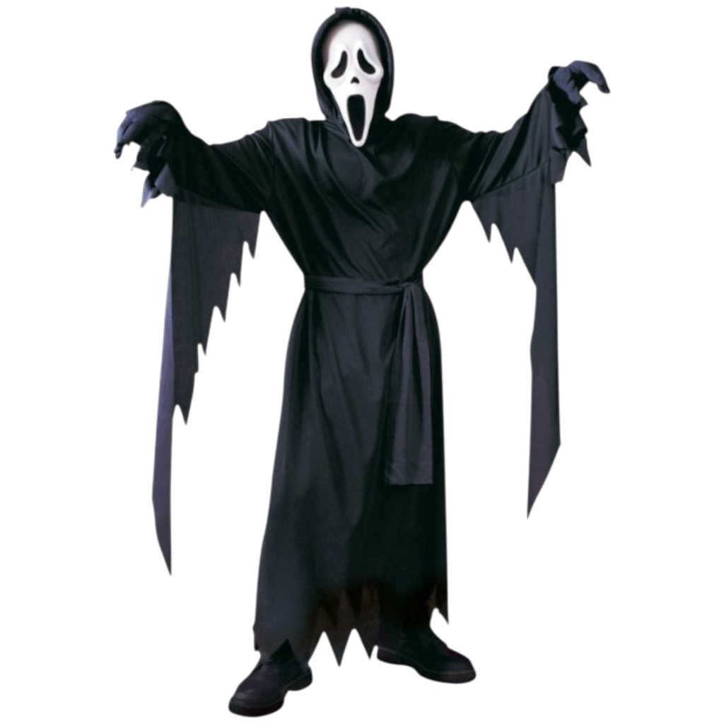 Ghost Face-decoratie, 3-delig, 152 cm – Halloween