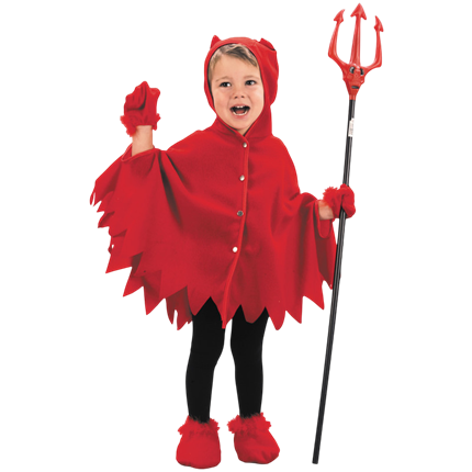 Verkleedkostuum ‘Kleine Duivel’ voor kinderen van 3-4 jaar – Halloween