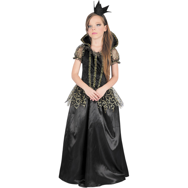 Verkleedkostuum Boze Prinses voor kinderen van 7-9 jaar – Halloween