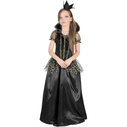 Verkleedkostuum Boze Prinses voor kinderen van 7-9 jaar – Halloween